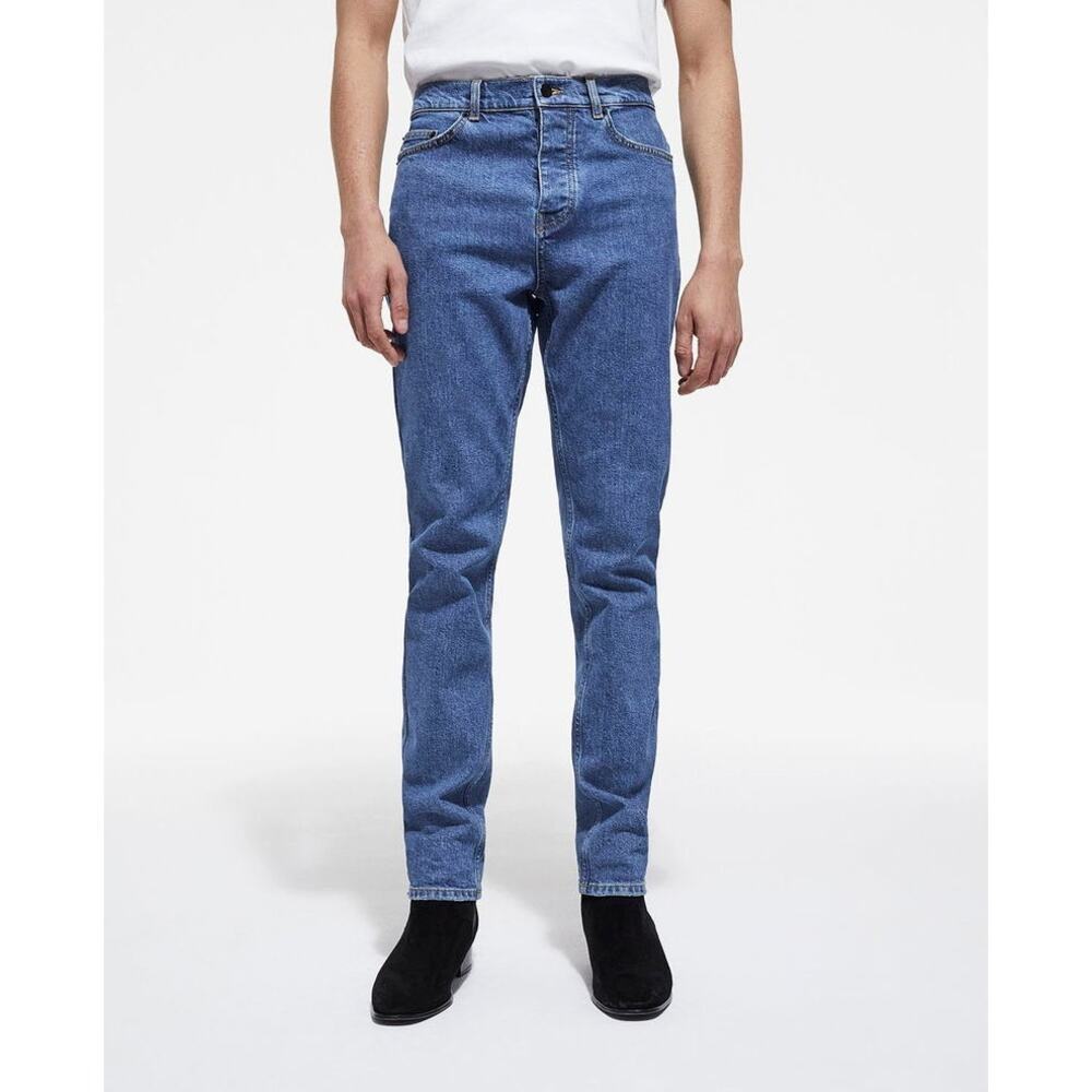 NWT The Kooples Mens Slim Fit Jeans Size 29 Button Fly